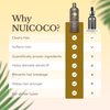 NIUCOCO Natural Coconut Oil Hydrating Shampoo (400ml) | Chemical Free Moisturizing Dandruff Formula for Dry, Damaged, Hair & Scalp | Safe on Color Treated Hair | Professional Salon Quality