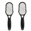 2 Pcs Foot Files with Skin Catcher, Stainless Steel Foot Rasp Callus Remover Pedicure Feet Grater Foot Scrubber Dead Skin Remover for Feet