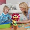GESKS Toy Repeats What You Say Singing Dancing Talking Recording Glowing Sunflower Soft Plush Flower Musical Saxophone Happy Birthday Song for Baby Kids Adults(Pink)