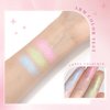 HOSAILY Chameleon Face Highlighter Palette, Multichrome Glitter Shimmer Rainbow Eyeshadow Makeup, Holographic Metallic Long Lasting Eye Looks, Multi-Dimensional Inner Corner Face Illuminator 01
