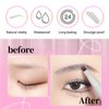 VEECCI Liquid Eyebrow Pencil Grey Brown Color - 2024 NEW 3D Waterproof Fork Tip Brow Pen with Brush, Long-lasting & Double Ended - Smudgeproof and Tattoo Microblading Effect