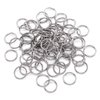 Craftdady 1000Pcs Stainless Steel Open Jump Rings 12mm Round 1.2mm Thick Connector Rings for Jewelry Making
