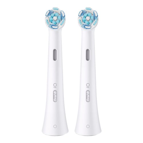Oral-B iO Series Ultimate Clean Electric Toothbrush Replacement Brush Heads for an Oral-B Electric Toothbrush, 2 count, White