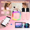 Karaoke Machine for Kids, Toys for 3-12 Years Old Girls Gifts, Kids Karaoke Microphone Machine Toy, Best Fun Christmas Birthday Gifts for 5 6 7 8 9 10 11 Years Teens Girl Boys