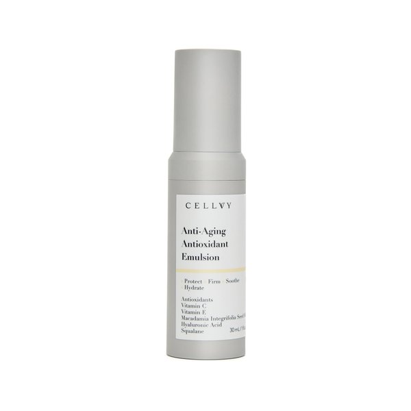 CELLVY Anti-Aging Antioxidant Emulsion with Hyaluronic Acid, Vitamin C & E, Hydrating, Nourishing, & Firming Face Lotion, Smooths Fine Lines & Wrinkles and Boosts Collagen Production