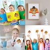 Make-A-Turkey Stickers Thanksgiving Crafts for Kids Make Your Own Turkey Craft Sets for Thanksgiving Party Favors Game Activities Supplies 20Pcs