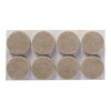 Scotch Felt Pads 32 PCS Beige, Felt Furniture Pads for Protecting Hardwood Floors, 1" Round, Easy-to-apply, Self-Stick design, Reliable protection from nicks, dents and scratches (SP802-NA)