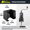 Newruiheng EV Charger Holder and Control Box Holder Set, Wall-Mount Electric Vehicle Charger Storage, Nozzle Holster Dock and Cable Organizer Combination for SAE J1772 Connector