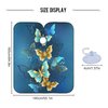 SDMKA Butterfly Professional Barber Cape Waterproof Hair Cutting Salon Cape with Snap Closure Multifunctional Barber Apron for Men and Women