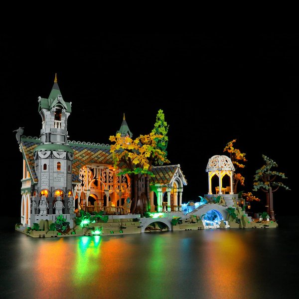 BRIKSMAX Led Lighting Kit for LEGO-10316 The Lord of The Rings: Rivendell - Compatible with Lego Icons Building Blocks Model- Not Include Lego Set