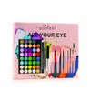 Eye Makeup Kits for Women, Eye Makeup Set for Beginners, Christmas Gifts Set for Women Girls, Makeup Essential Bundle Includes Eyebrow Pencil, Eyeliner Pen, Mascara, Eyeshadow Palette, Makeup Brushes