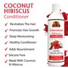 OKAY | Coconut Hibiscus Conditioner | For All Hair Types & Textures | Restore - Hydrate - Strengthen | With Almond, Argan & Avocado Oil | Free of Paraben, Silicone, Sulfate | 12. oz