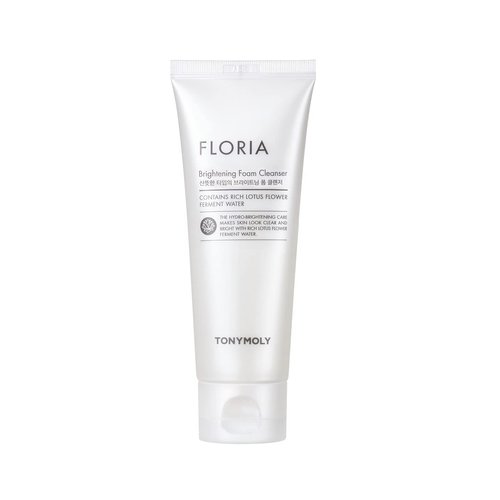 TONYMOLY Floria Brightening Foam Cleanser, 5.0 Fl Oz