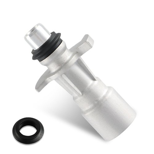 HIMARKLIF Upgrade Aluminum Engine Oil Cooler Inlet Connector Compatible With Land Rover Sport LR4 Range Rover Replace# LR030593 C2Z18658 LR028136 LR011997
