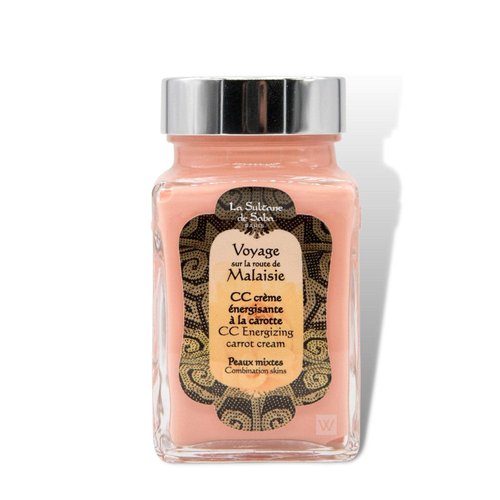 La Sultane de Saba - CC Face Cream with Carrot - Travel on the Road of Malaysia, 100ml (3.4oz)