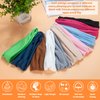 ONUPGO Wide Headbands for Women Non Slip Stretchy Head bands for Women's Hair Thick Hair Bands Workout Headbands Head wraps 6 Pack