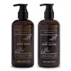 MGM Resorts Skin Care Set - Hand Wash & Body Lotion - Scent of Fig, Cranberry & Bergamot - Hotel Bathroom Amenities - 1 of Each - Moisturizing Hand Soap & Body Lotion - 10 oz Bottles