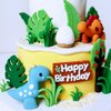 Dinosaur Cake Decor Dinosaur Baby Birthday Cake Decor Dinosaur Theme Party Supplies
