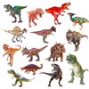 UPINS Dianosaur Stickers for Kids, 14 Different Sheets 200+ Counts 3D Puffy Stickers Craft Scrapbooking for Children Dinosaur Lovers