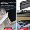 SZKXMJ Rv Roof Vent Seal Vinyl Seal Rv Sealfor Ventline, Hengs and Camco Roof Vents (118INCH, Black)