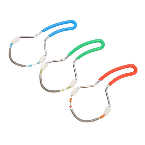 Dioche Spring Facial Hair Remover, Manual Epilator Spring, 3 Pcs Portable Manual Hair Removal Tool Spring Threading Epilator for Women Face Upper Lip Chin Cheeks