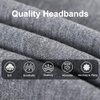 XTREND Wide Headbands For Women Non Slip Fashion Stretch Headband Boho Head Bands Women's Hair Band Turban Sports Hairband Girls Accessories 6 Pcs（Black, Dark gray, Navy blue, Red, White, Light gray）