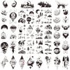 36 Sheets Temporary Tattoos Stickers, Semi Permanent Tattoos, tattoos Stickers，Fake Tattoos Stickers for Women or Kids (Temporary Tattoos)