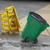 Caution Wet Floor Sign Hair Claw, Cleaning in Progress Hair Clips, Personalized Acetate Hair Claw for Women Yellow