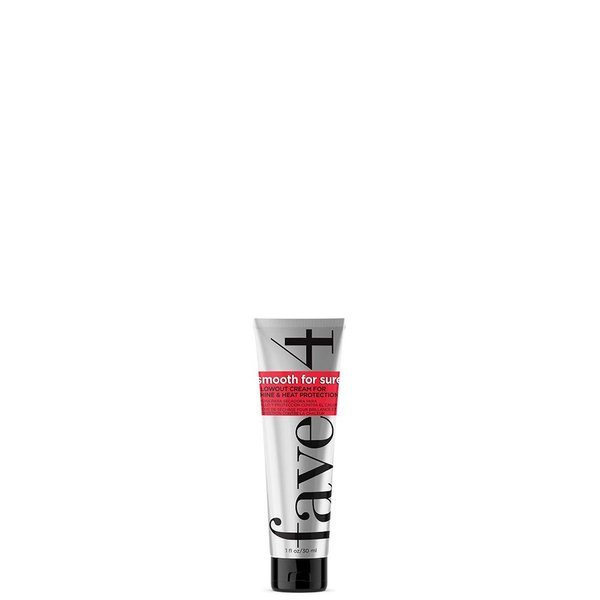 fave4 hair Travel Size Heat Protectant, Smooth for Sure Smoothing Blowout Cream for Shine, 1 fl oz (mini-sized product)