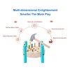 OUJILA Wooden Baby Workbench Pounding Hammer Toy for Toddlers,STEM Educational Preschool Learning Toys for Kids