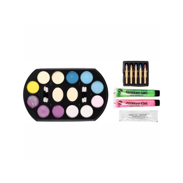 Rubies Glitter Fashion Makeup Set 9 pc Pack