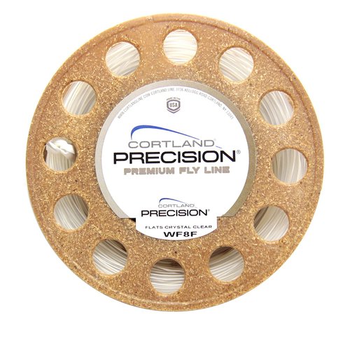 Cortland Line Flats Taper Fishing Line, Clear, Size 8