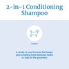 Pet-Ag Fresh ’n Clean 2-N-1 Conditioning Shampoo, Baby Powder Scent - 18 oz - Moisturizes with Vitamin E & Aloe Vera - Strengthens & Repairs Coats - Soap Free