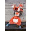 Mary Meyer Baby Rattle Leika Infant Soft Toys, 6-Inches, Little Fox