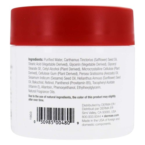 Derma E: Anti-Wrinkle Vitamin A Creme, 4 oz