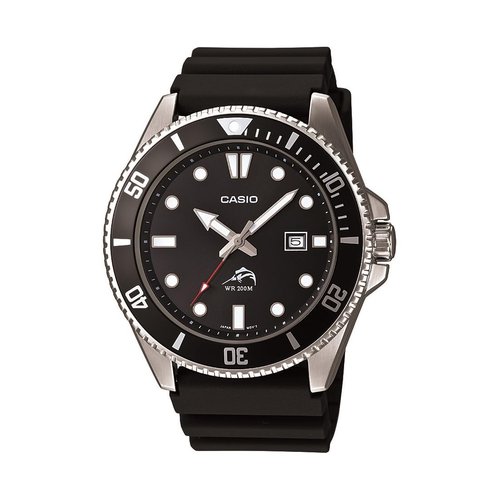 Casio Men's MDV106-1AV 200M Duro Analog Watch, Black