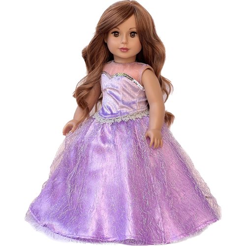 Misty Lilac - 2 Piece Outfit for 18 inch Doll - 18 inch Doll Clothes (Doll NOT Included)