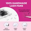 Eyesy Lash 500 Camellia Lash Extensions | 5D 0.07 Size 9-11-13mm Curl C | American Volume Lash Multiple Lengths Eyesy Eyelash Extension Pestanas Pelo A Pelo Create Depth, Textured, Layered Effect