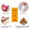 Premium Leather Heel Grips Liner Cushions Inserts for Shoes Too Big, Heel Pads for Heel Pain,Filler Protect Improved Women Men Shoe Fit and Comfort, Khaki,3 Pairs (0.35 inch Thicker)