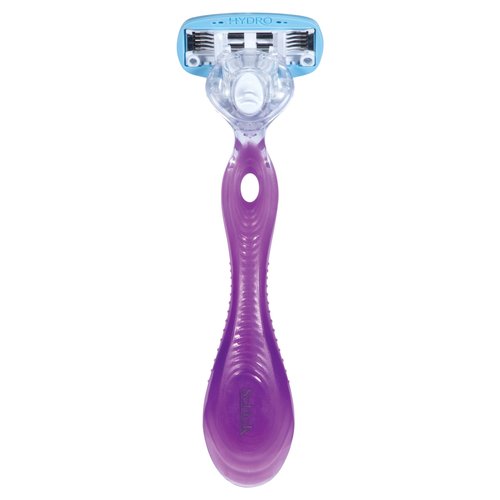 Schick Hydro Silk Moisture Women's Razor | 5-Blade Razor for Women | Moisturizing Razor for Women | 1 Handle & 2 Razor Blade Refills