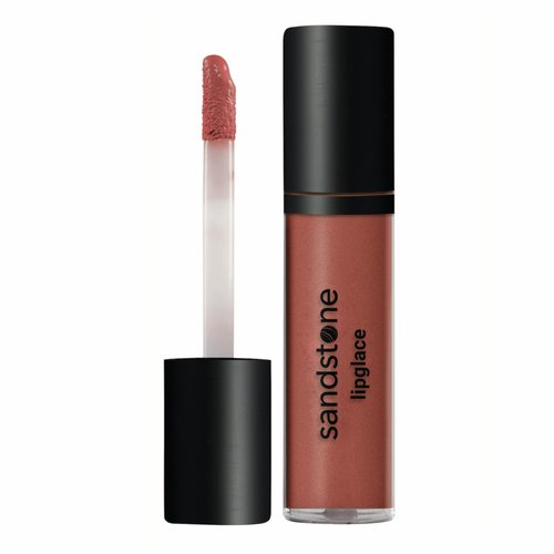Sandstone Scandinavia Lipglace - 90's Vibe - Hypoallergenic Vegan Lip Gloss Nude - Fragrance Free & Allergy Certified - Non Sticky & Moisturizing Lipgloss - Anti-Aging Hydrating Lipgloss