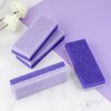 4 Pcs Foot Pumice Stone and Scrubber for Feet and Heels Callus and Dead Skins (Purple)
