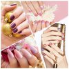 Maitys 336 Pieces 24 Sheets Full Wrap Nail Polish Strips Stickers Self-Adhesive Gel Nail Strips Art Decals with Nail File for Women DIY Nail Decorations(Elegant Style)