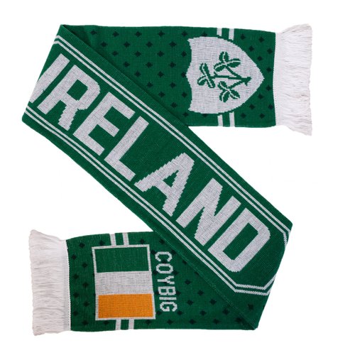 Ireland Soccer Rugby Knit Scarf (COYBIG)