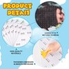 LTLUTU "Puzzle Sticker Savior! 8 Sheets Puzzle Protection Paper with Adhesive Back, Peel and Stick, Ideal Helper for Perfect Puzzle Preservation, Includes 2 Self-Adhesive Hooks and 1 Sticker Squeegee