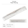 LOVE CHROME PROFESSIONAL F SUS STANDARD CUT COMB SILVER/Japanese artisan hair comb