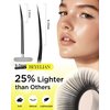 BEYELIAN Volume Lash Extensions, 0.07 D Curl 7-15mm Mixed 16 Rows Tray, Soft Matte Black Eyelash Extensions Volume Lashes Extension Professional Eyelashes Extension Salon Use