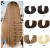 Clip in Hair Extensions Human Hair 100% Brazilian Virgin Human Hair 8pcs Per Set with 18Clips Double Weft Clip in Human Hair Extensions (14 Inch, #4 Chotolate Brown)