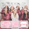 WHAVEL 9 Pack Pink Spa Headband for Washing Face, Makeup Headband Skincare Face Wash Headband Facial Headband Soft Fluffy Headband Bachelorette Spa Party Favors (C. Pink)
