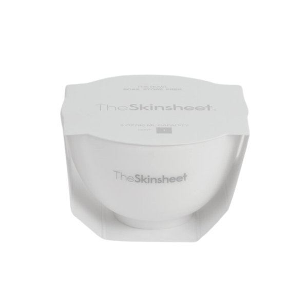 The Skinsheet Silicone Facial Mask Mixing Bowl, for Facial Mask, Mud Mask and Other Skincare Products, Cosmetic Beauty Tool, Made in USA,1 piece